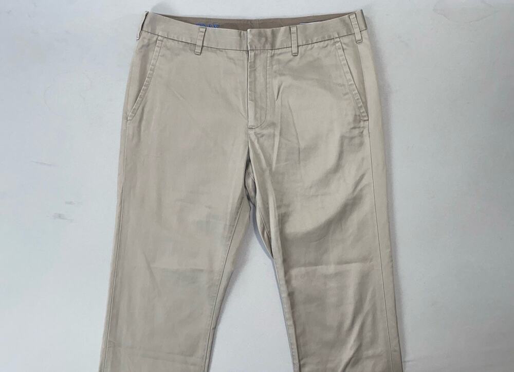 Bonobos Weekday Warriors Slim Fit Friday Gray Cotton Dress Pants. Men's 32X27.